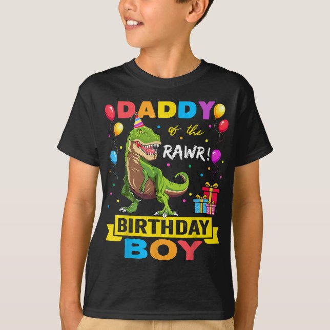 Camiseta Papi Dinosaur Funny Cuidad Cumpleaños Familia Appa (Anverso)