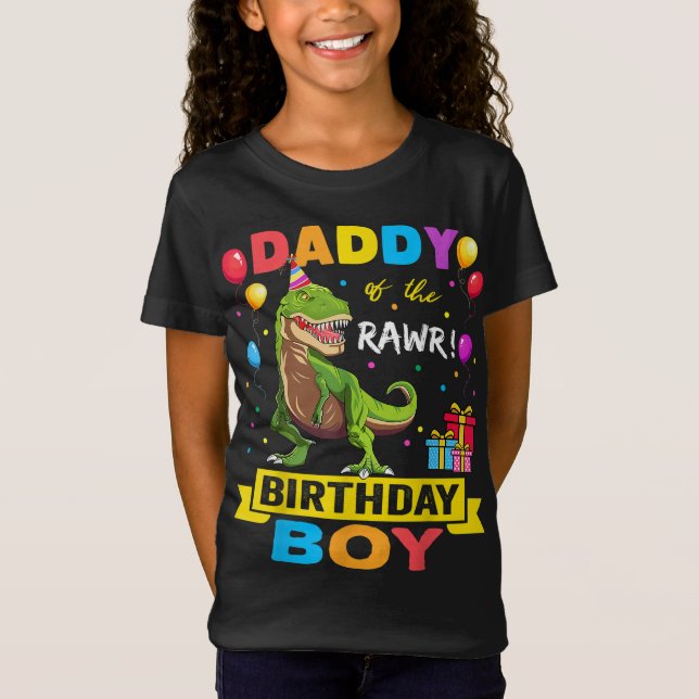 Camiseta Papi Dinosaur Funny Cuidad Cumpleaños Familia Appa (Anverso)