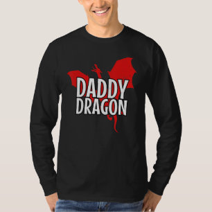 Camiseta Papi Dragón Mítica y Legendaria Criatura del padre