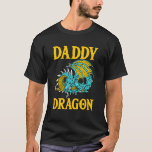 Camiseta Papi Dragón Padres Míticos Día Papá Legendario Cr