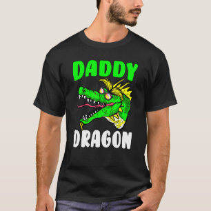 Camiseta Papi Dragon Winged Creature Fire respira
