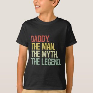 Camiseta Papi El Hombre El Mito De Los Padres De La Leyenda