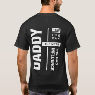Camiseta Papi El Hombre La Mala Influencia Que El Padre Reg