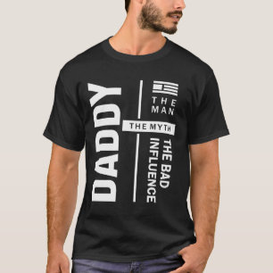 Camiseta Papi El Hombre La Mala Influencia Que El Padre Reg