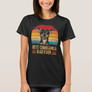 Camiseta Papi, el mejor Mascota de Chihuahua Dad Ever Chi D