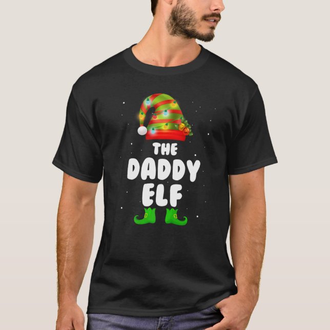 Camiseta Papi Elf Familia Grupo de Navidades de Concordanci (Anverso)
