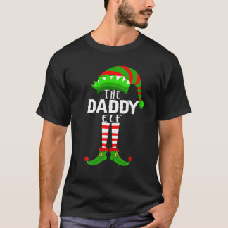 Camiseta Papi Elf Navidades Pajama Noche Los Niños De La Fa