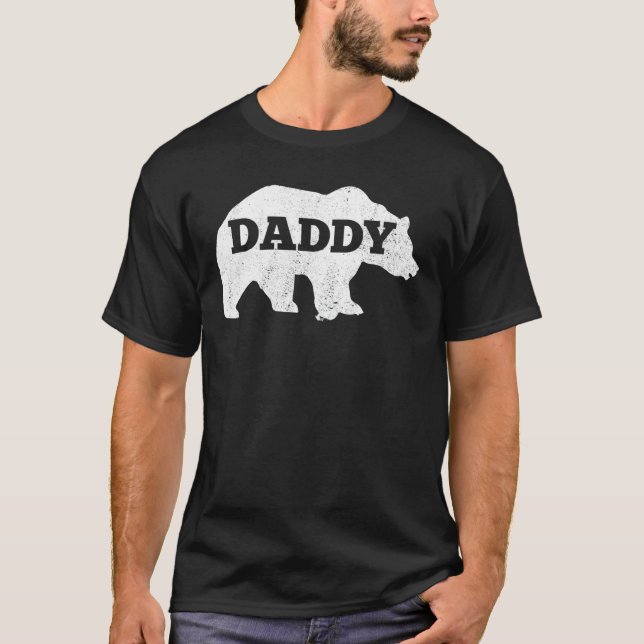 Camiseta Papi enojado con hombres oso papá papá (Anverso)