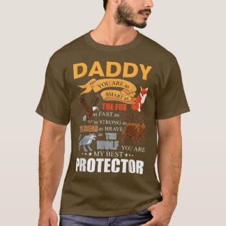 Camiseta Papi, Eres Inteligente Rápido, Fuerte Valiente Por