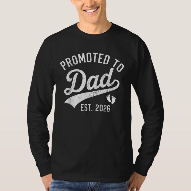 Camiseta Papi Est 2026 Papi Por Ser Nuevo Papi 2026 (Anverso)