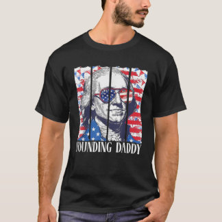 Camiseta Papi Fundador Washington Patriotic American 4O