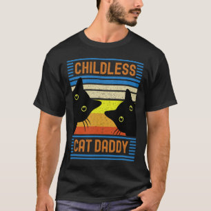 Camiseta Papi Gato Sin Hijos 2024 Para El Presidente Gato P