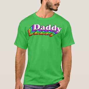 Camiseta Papi Gay Daddy Bear Retro LGB Orgullo LGBQ arcoiri