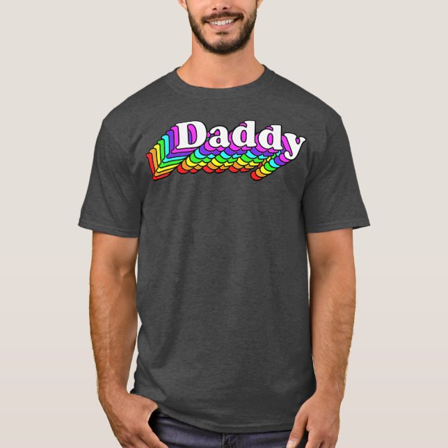 Camiseta Papi Gay Daddy OST LGBT LGBTQ Retro (Anverso)