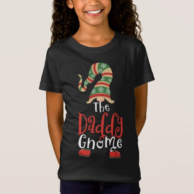 Camiseta Papi Gnome Navidades del grupo familiar Pajama (Anverso)