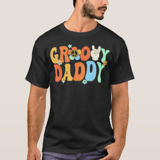 Camiseta Papi Groovy Papá Que Coincide Con La Familia