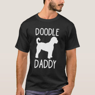 Camiseta Papi guapo perro perro perro goldendoodle regalo d
