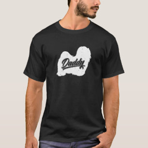 Camiseta Papi Habanés Dueño De Perro Papa Padres De Habanés