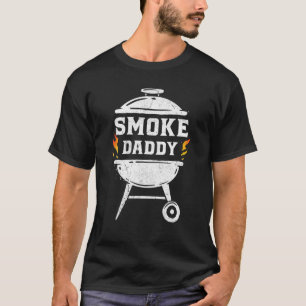 Camiseta Papi humeante divertido carne humeante barbacoa pa