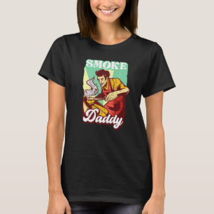 Camiseta Papi Humo Maestro Griller Barbacoa Carne Maestro
