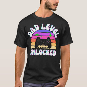 Camiseta Papi Level Unlocked Dads