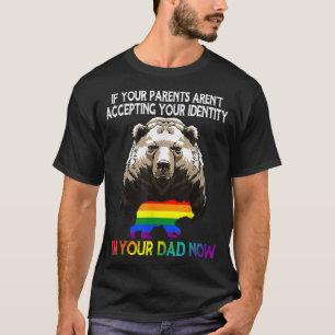 Camiseta Papi LGBT Obedece El Orgullo Gay Y Lesbiana De Mi 