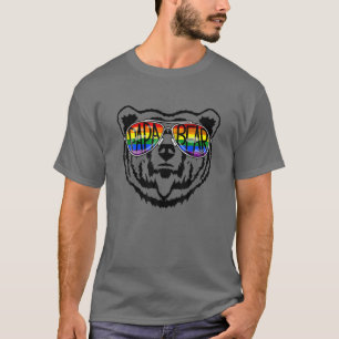 Camiseta Papi LGBT papá papá portaba orgullo gay de padre o