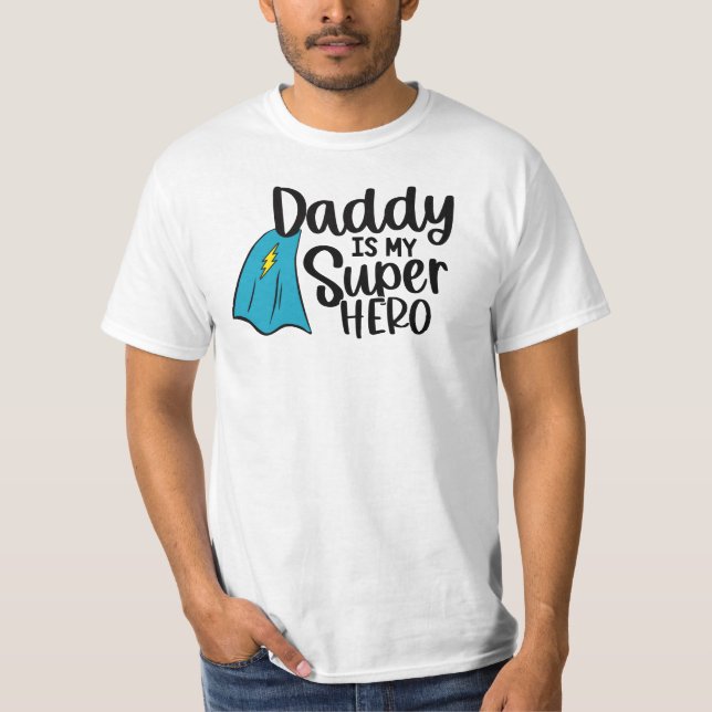 Camiseta Papi mi superhéroe  (Anverso)