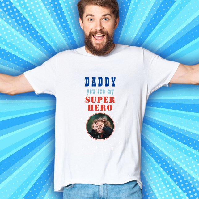 Camiseta Papi mi superpadre de fotos (Subido por el creador)