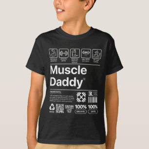 Camiseta Papi Músculo Divertido Para El Amante Del Gimnasio