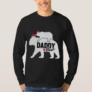 Camiseta Papi Navidades De Oso Cutan X-Mas Dad Son Hija M