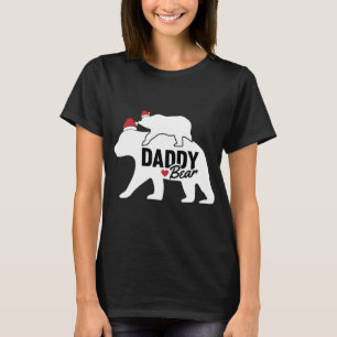 Camiseta Papi Navidades De Oso Cutan X-Mas Dad Son Hija M
