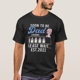 Camiseta Papi nuevo para hombres, ropa de bebé para embaraz