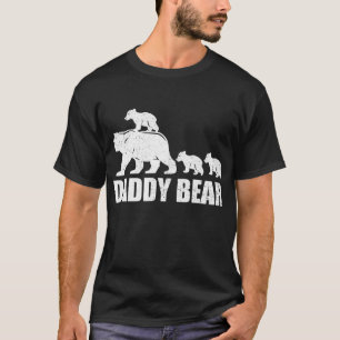 Camiseta Papi oso 3 Cubs Shirt Papi oso 3 Niños Papá 3