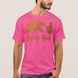 Camiseta Papi oso con 2 tazas Papi oso espantoso camping