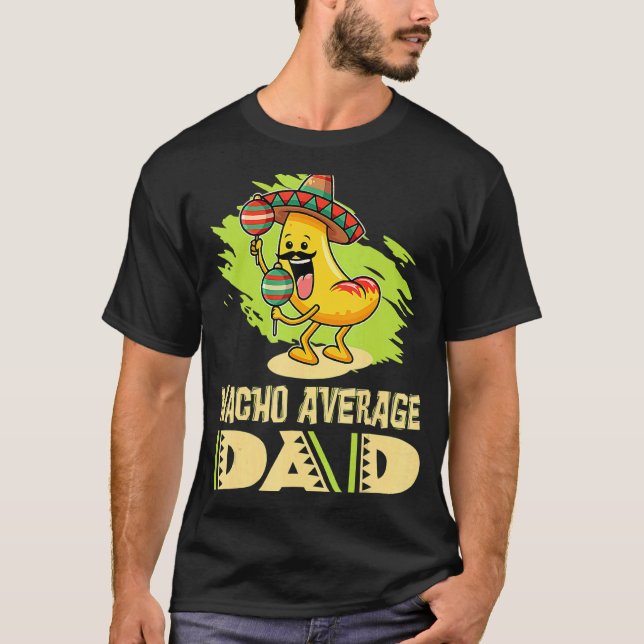 Camiseta Papi papá papá papá papá papá Chistes Nacho Promed (Anverso)