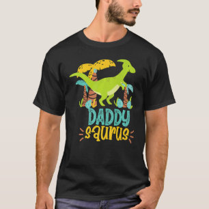 Camiseta Papi Papá Saurus Rex Dinosaurio Para El Padre Para