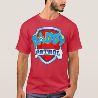 Camiseta Papi Patrol Perro Mamá Papá Noel Divertido Día del