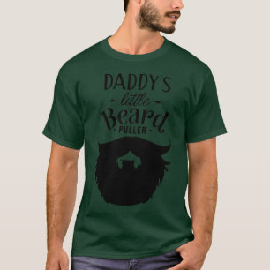 Camiseta Papi Pequeña Barba Puller Barba Pertenece A Los Ho