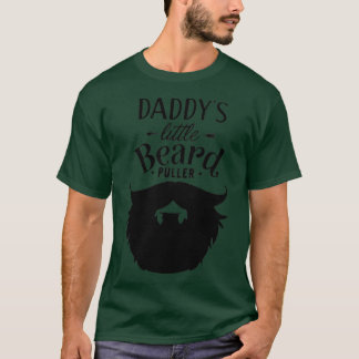 Camiseta Papi Pequeña Barba Puller Barba Pertenece A Los Ho