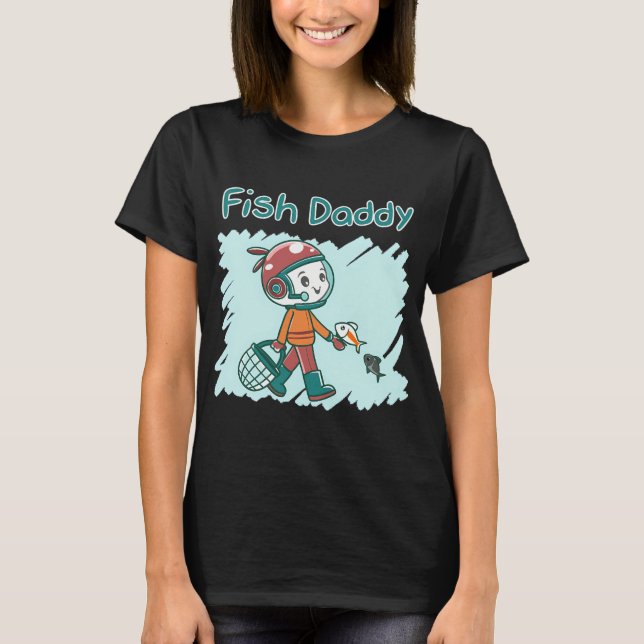 Camiseta Papi Pescado (Anverso)