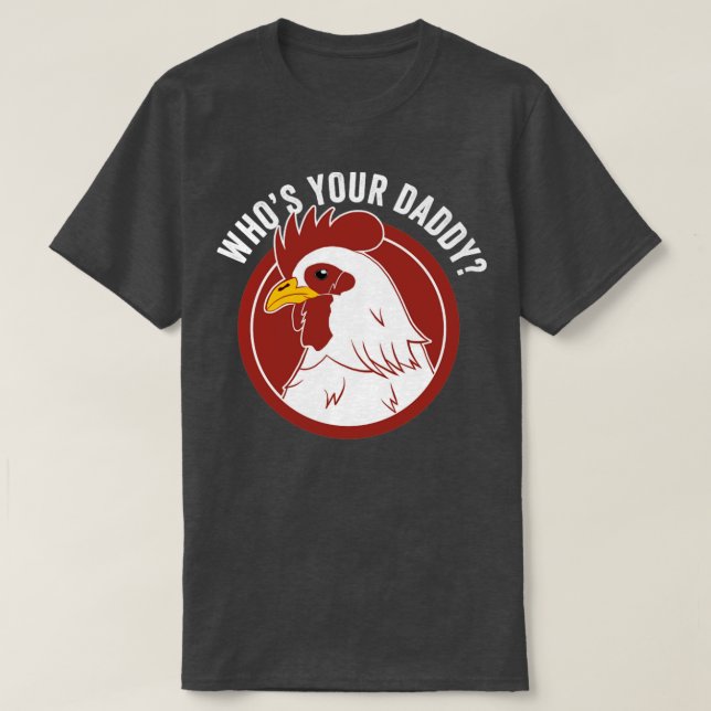 Camiseta Papi pollo agricultor Gracioso Chicken Lover (Diseño del anverso)