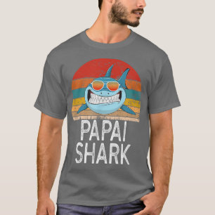 Camiseta Papi portugués del tiburón Papai