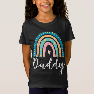 Camiseta Papi Regalos Arcoiris Para Hombres Papá Familia Co
