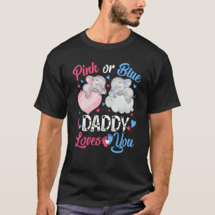 Camiseta Papi Rosa O Azul Te Ama Elefantes Niña Género