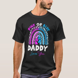 Camiseta Papi Rosa O Azul Te Ama Género Revelar Fiesta I