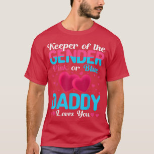 Camiseta Papi Rosado O Azul Te Ama Mantener La Revelación D