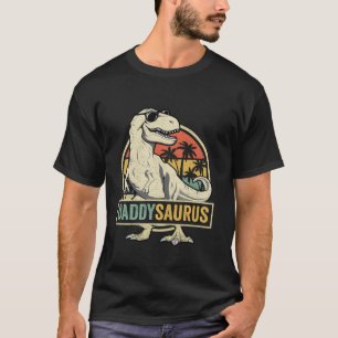 Camiseta Papi saurus T Rex Dinosaur Men DaddySaurus Family