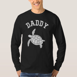 Camiseta Papi Sea Turtle vintage ideas de regalo para papá
