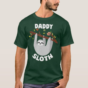 Camiseta Papi Sloth Parking Familia para Menwoman s